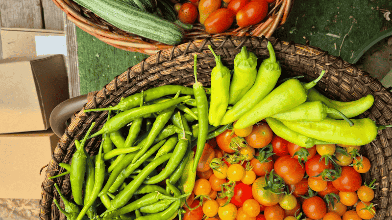 An instructional infographic comparing the nutrient density of modern crops versus heirloom vegetables, illustrating why dietary supplements are used to bridge the nutrient gap.